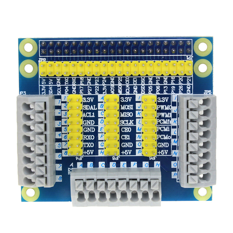 树莓派开发板主板40Pin GPIO多功能扩拓展板 即插即用 送螺丝支柱