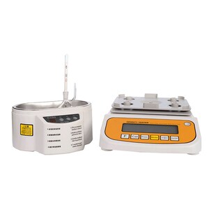 高精度塑料橡胶电子固体密度计酒精浓度测量仪液体海绵石油测比重