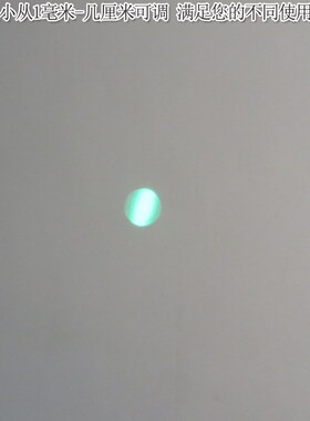 4mm直径7.5mm长度515nm绿光超高亮度点状激光模组 绿色镭射定位灯