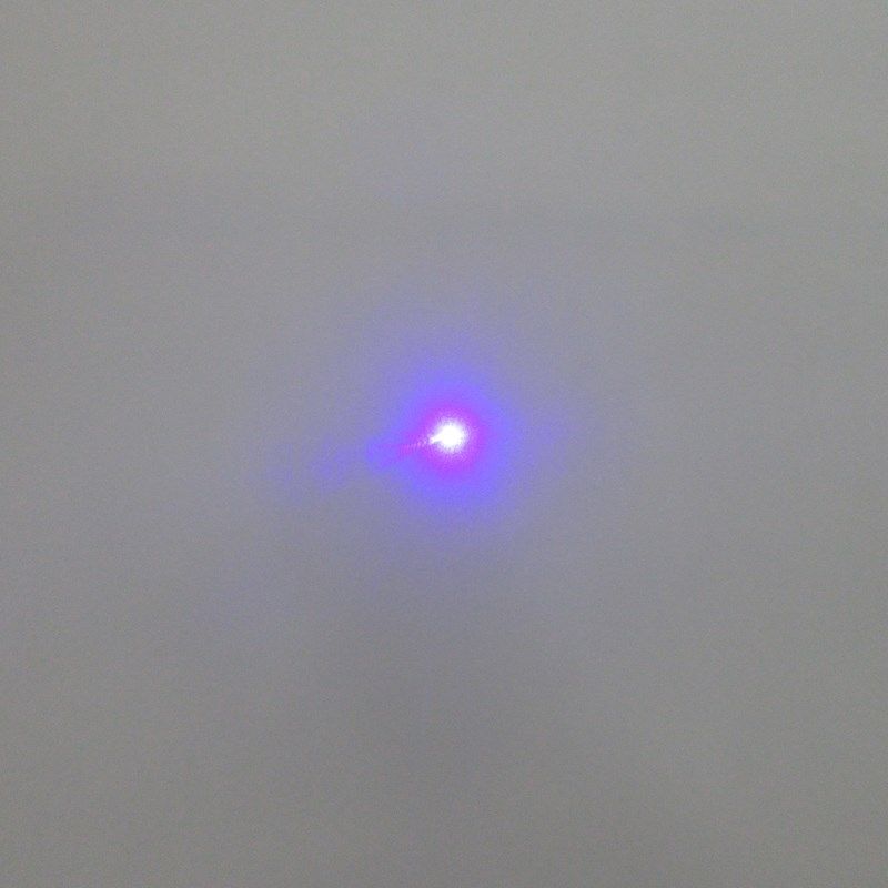 450nm500mW纯蓝光激光器高亮度蓝光一字十字点状可调焦距激光模组