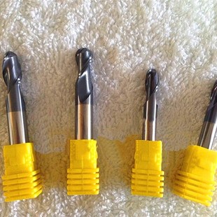 50度整体合金涂层球头铣刀钨钢铣刀R0.5 1 2 3 4 5 6 7 8-10mm