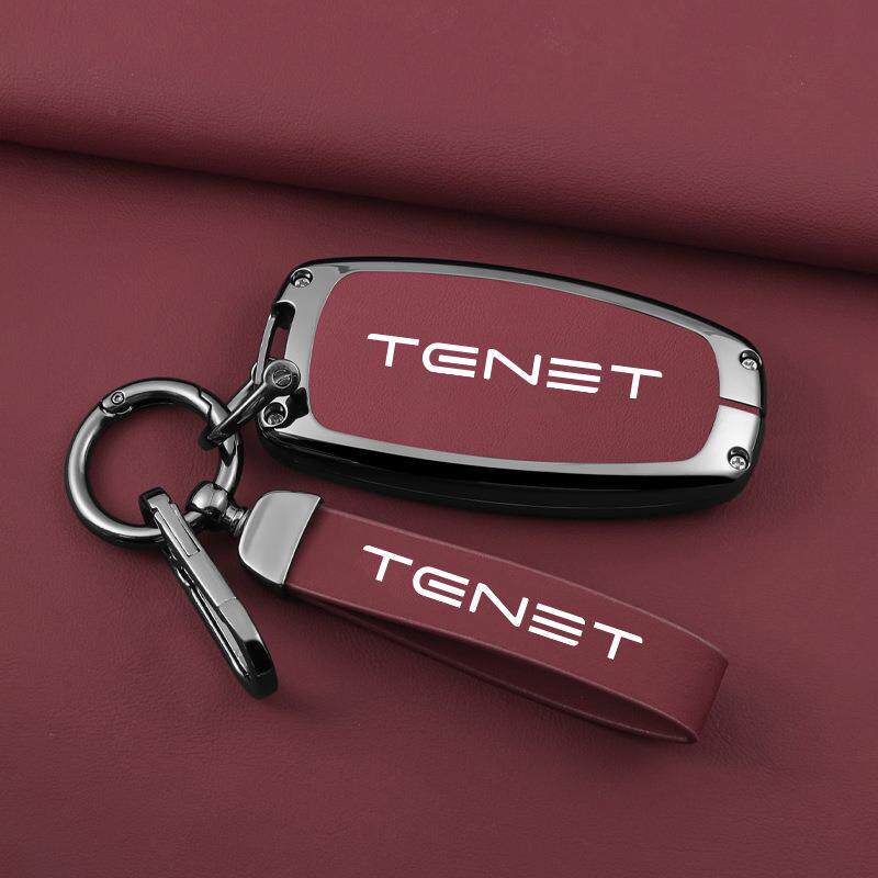 适用于Tenet天能车载钥匙套Tenet T4金属T9保护壳Tenet T7/T8挂扣