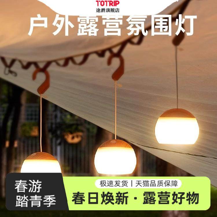 露营灯户外帐篷氛围灯天幕挂灯USB可充电照明吊灯超长续航野营灯,户外/登山/野营/旅行用品,露营灯收纳包,淘宝优惠券,粉丝福利购,淘宝优惠卷
