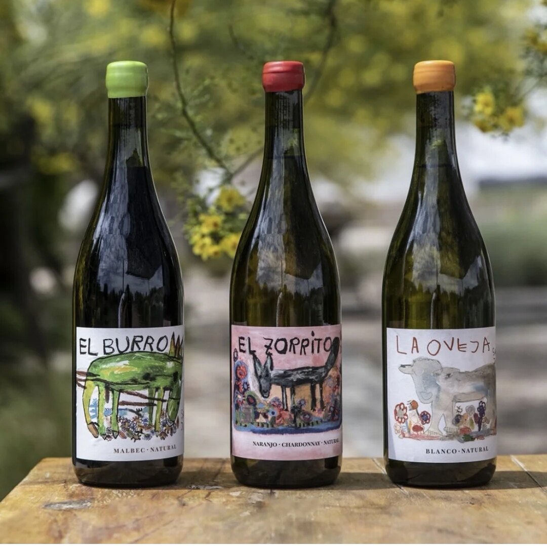 阿根廷原瓶进口祖卡迪茱莉小毛驴马尔贝克干红/小奶牛葡萄酒