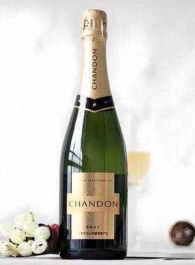 夏桐Chandon Brut 传统工艺天然高泡葡萄酒干型起泡酒气泡酒750ml