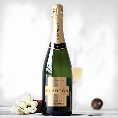 夏桐Chandon Brut 传统工艺天然高泡葡萄酒干型起泡酒气泡酒750ml