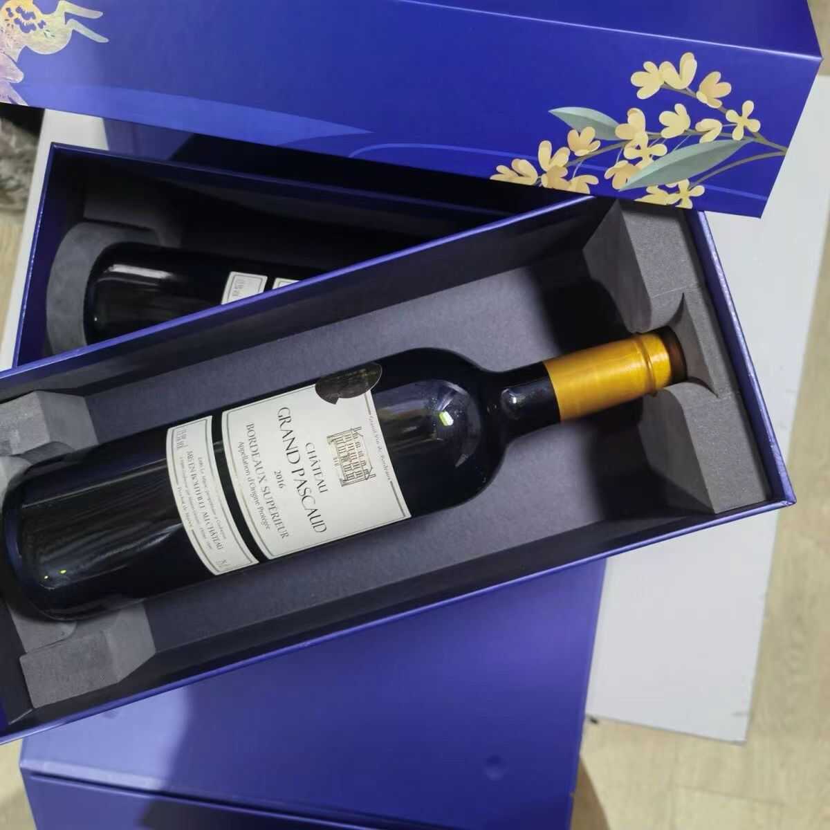 法国原装进口大帕斯堡波尔多红葡萄酒750ml 酒会聚会喜宴