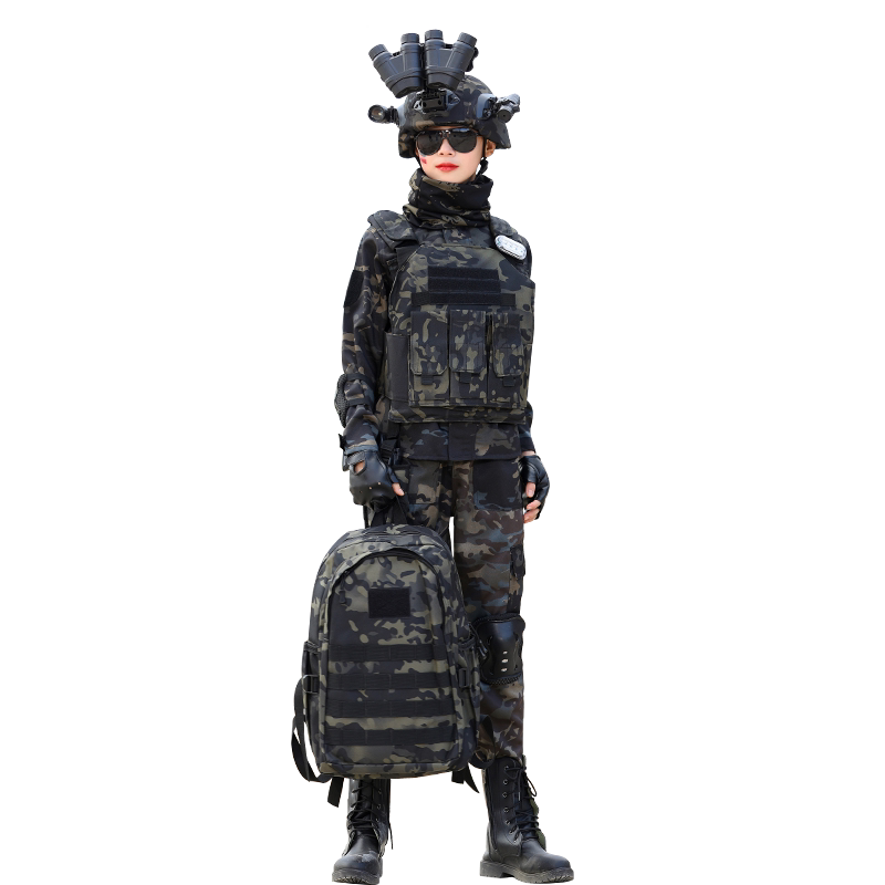 六一男童特种兵迷彩服军训服