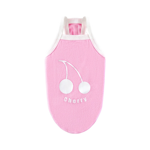 Корейский щедрый рост вишневой жилетки домашних животных домашних животных собак одежда для собак Весна и осенняя весна маленькая и маленькая Ину ди