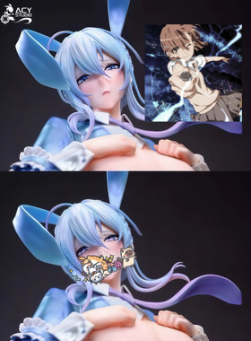 zozo翻模 ACY雪女 逆兔女郎 1/4 GK雕像手辦電腦擺件模玩