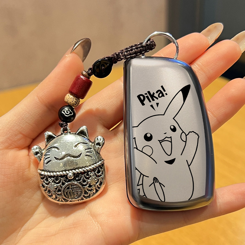 专用东风日产逍客钥匙套骐达劲客经典轩逸蓝鸟尼桑汽车包壳扣女士