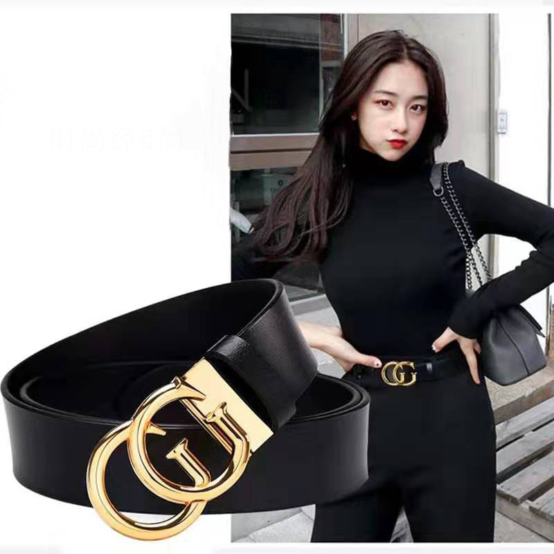 黑色真皮皮带女士2026新款配牛仔裤宽腰带女装饰高级感裤带设计感