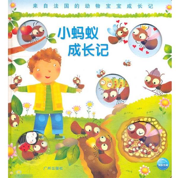 【正版书】 来自法国的动物宝宝成长记：小蚂蚁成长记 （法）贝诺　策划,（法）波蒙特　文,（法）波多尼　图,戴露　译 广州出版社图片