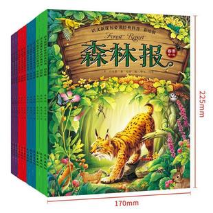 正版 单本 森林报春夏秋冬四季 全12册 维u0026middot;比安基 套装