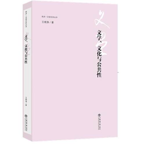 【正版书】 文学、文化与公共性 王晓渔 上海书店出版社