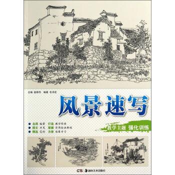 【正版书】 教学主题强化训练:风景速写 毛沛定 著,赵锦杰 编 湖南美术出版社
