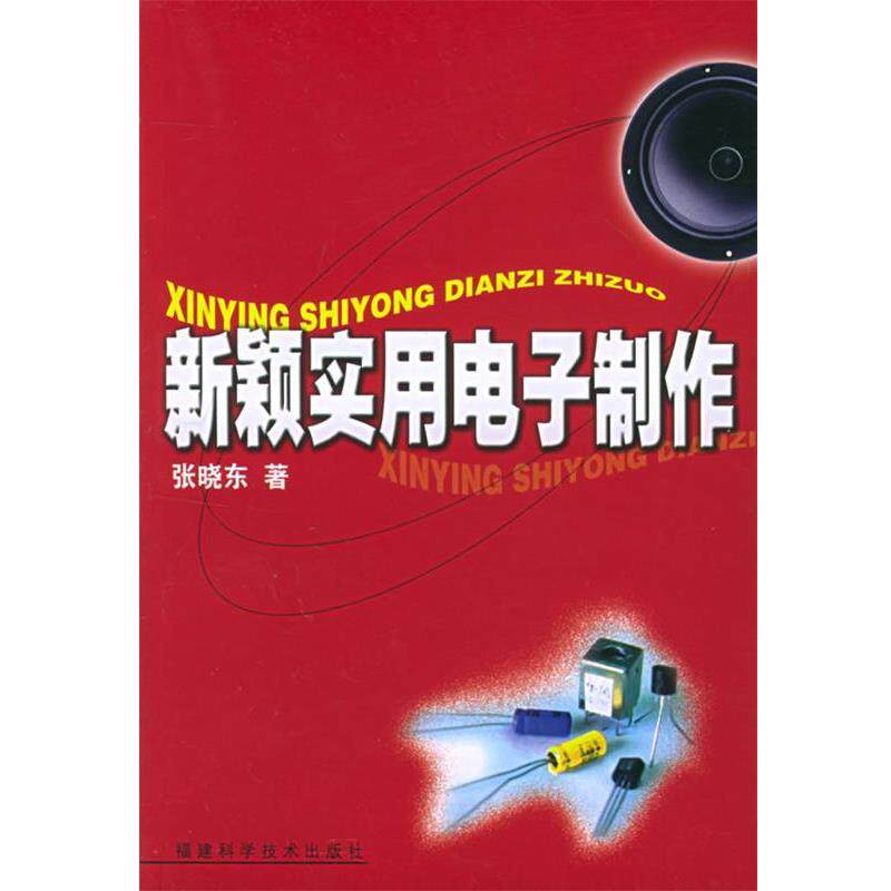 【正版书】 新颖实用电子制作 张晓东 著 福建科技出版社