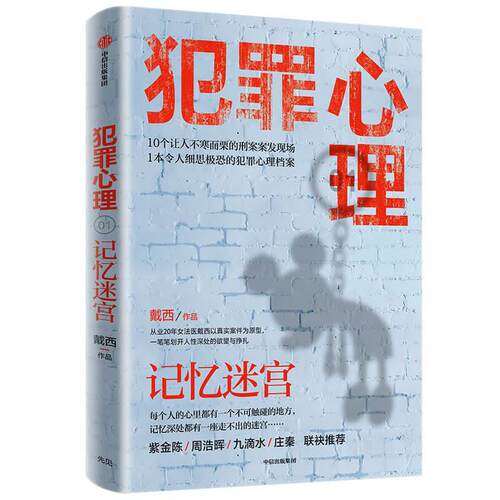 【正版书】 犯罪心理·记忆迷宫 戴西 中信出版社
