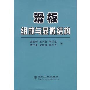 【正版书】 滑板组成与显微结构 高振昕 等 著 冶金工业出版社