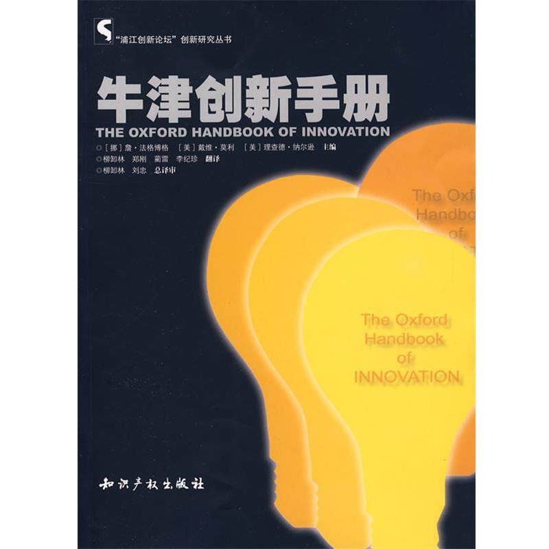 【正版书】 牛津创新手册 (挪)法格博格,(美)莫利,(美)纳尔逊　主编,柳卸林　等译 知识产权出版社