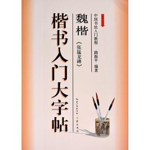 【正版书】 中国书法入门教程：魏楷 《张猛龙碑》楷书入门大字帖 路振平 崇文书局