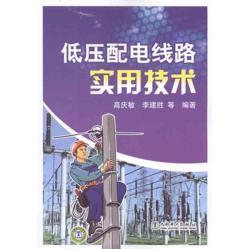 【正版书】 低压配电线路实用技术 高庆敏 等 著 中国电力出版社