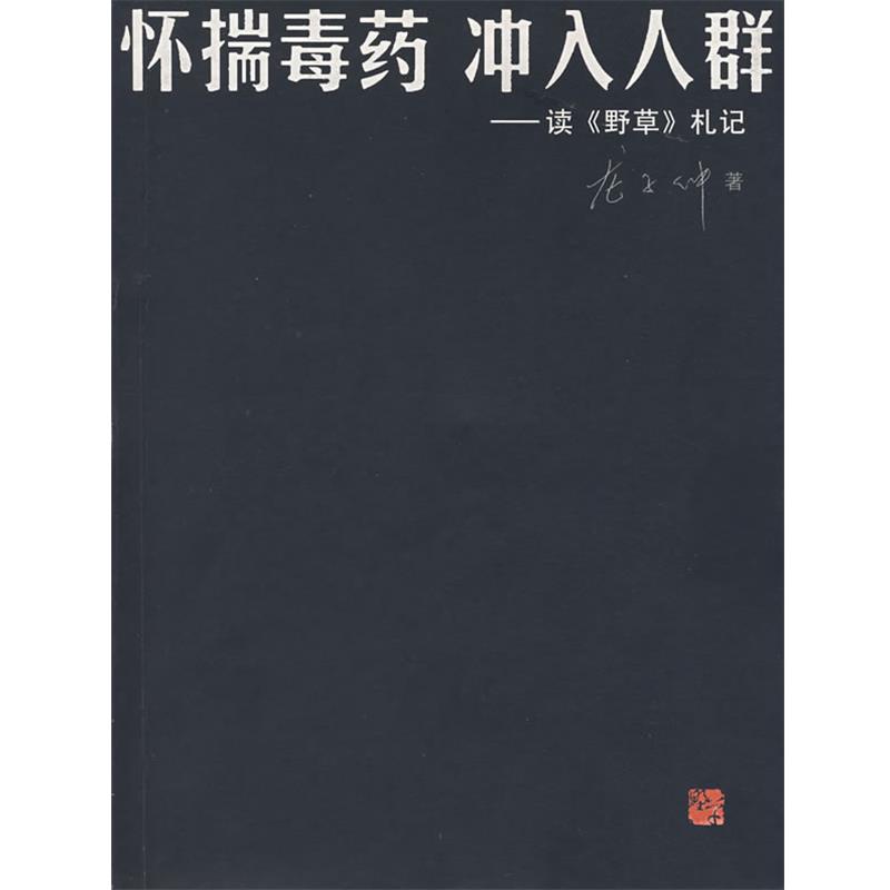 【正版书】 怀揣冲入人群—读《野草》札记 龙子仲 著 广西师范大学出版社