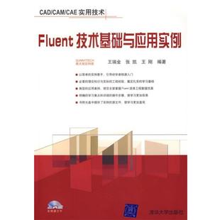 正版 CAE实用技 Fluent技术基础与应用实例 CAM 王瑞金 CAD