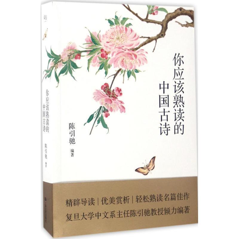 【正版】你应该熟读的中国古诗 陈引驰