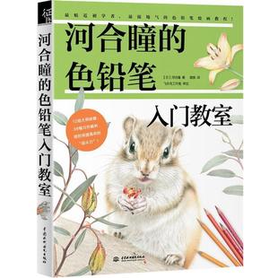 【正版书】 河合瞳的色铅笔入门教室 (日)河合瞳著 旖旎 译 水利水电出版社