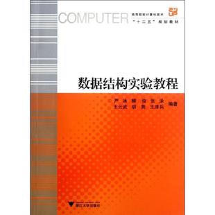 严冰 数据结构实验教程 正版