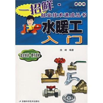 【正版书】 水暖工入门 徐峰 著 安徽科学技术出版社