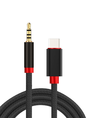 type-c转3.5mm车载aux双头音频线