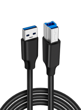 USB3.0接口B方口数据线加长3米