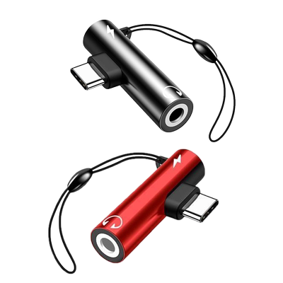 typec二合一耳机转接头