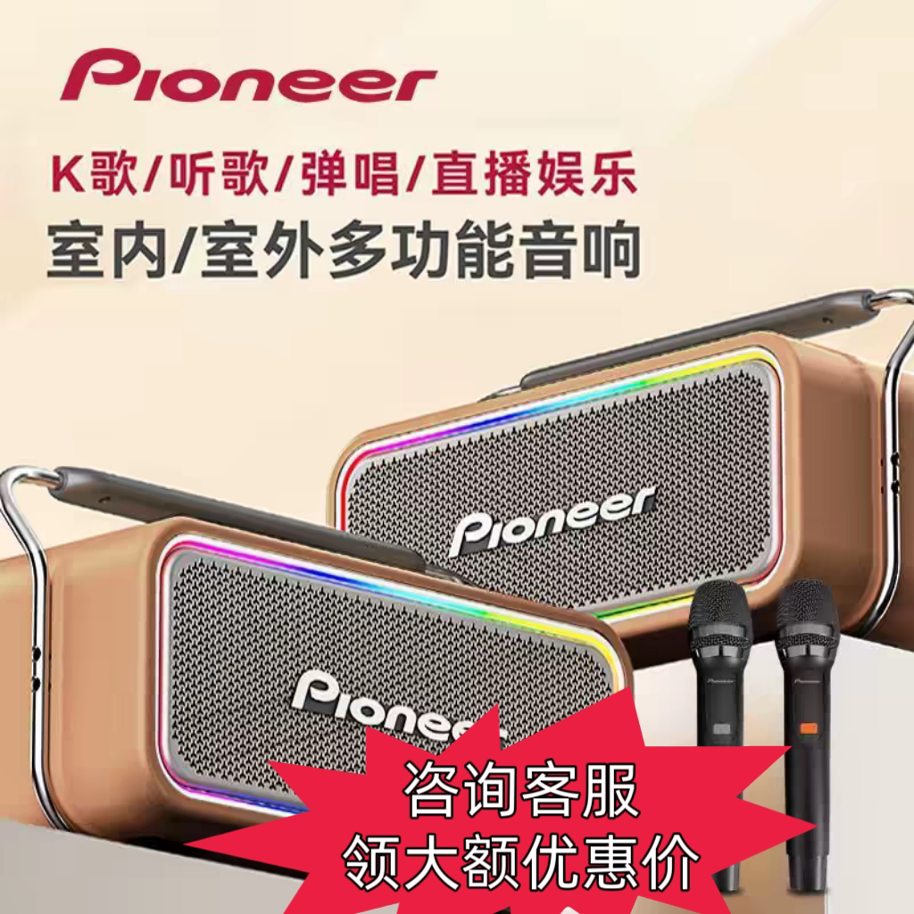 先锋M66户外乐器弹唱便携吉他手提音响广场舞电吹艺演K歌音响