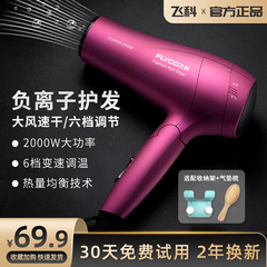 飞科电吹风机家用大功率负离子护发折叠大风速干静音学生风筒正品
