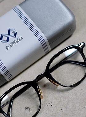 日本OLIVERGOLDSMITH OG DRIVER 方框胶圈精致轻巧框黑框近视镜框