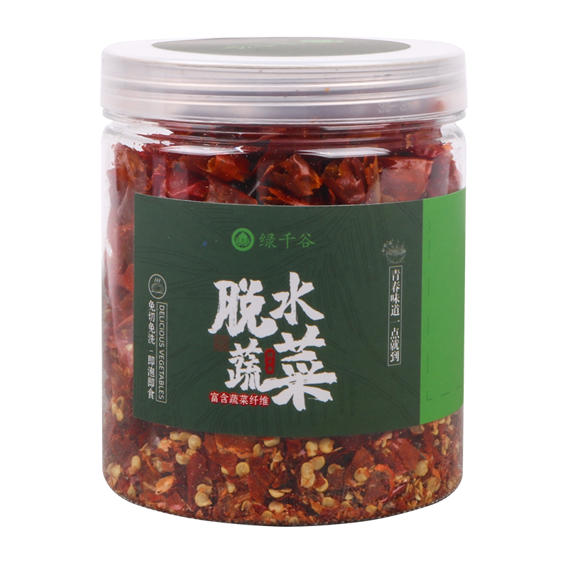 混合脱水蔬菜烘干青菜胡萝卜葱花风干干菜包混合装即食无糖大罐装