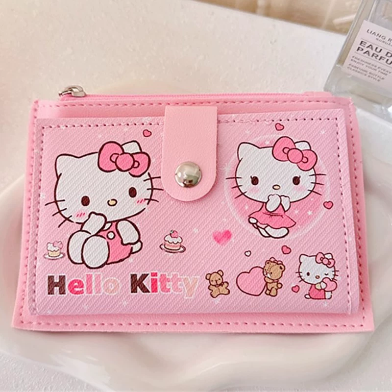 Hello Kitty, кошелек, держатель карт, кейс для проездных,Organizer сумка