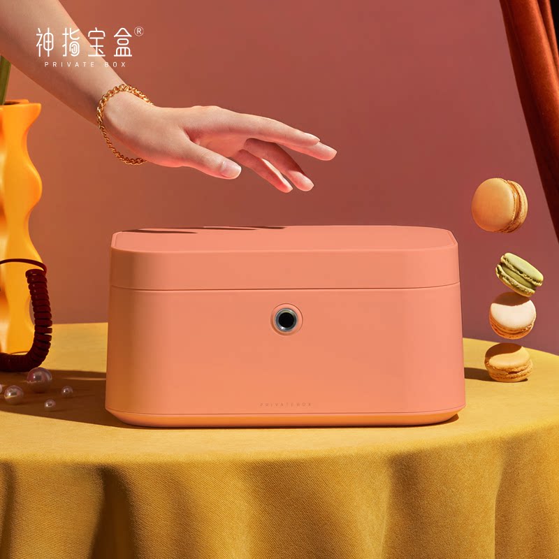 首饰盒收纳盒保险箱黄金首饰保管图片