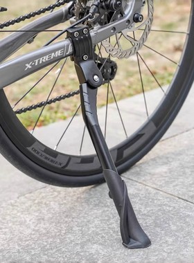 适用喜德盛ad350/300/rc2000自行车脚撑支架铝合金可调节停车架