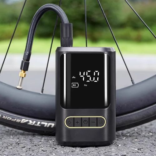 适用喜德盛美利达捷安特自行车专用打气筒电动便携家用通用黑科技