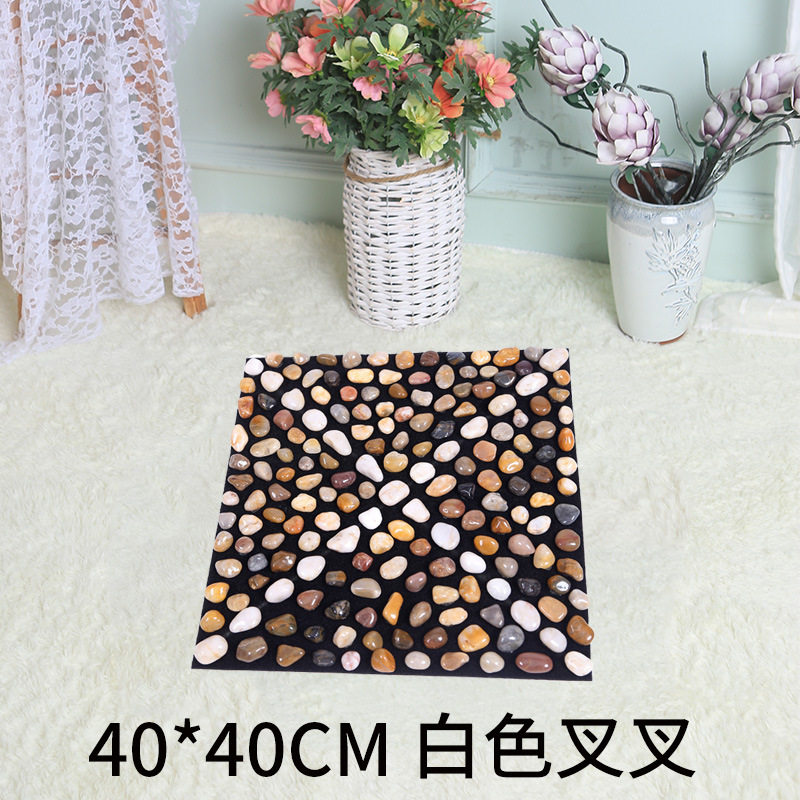 B. 흰색 십자가 40_40CM