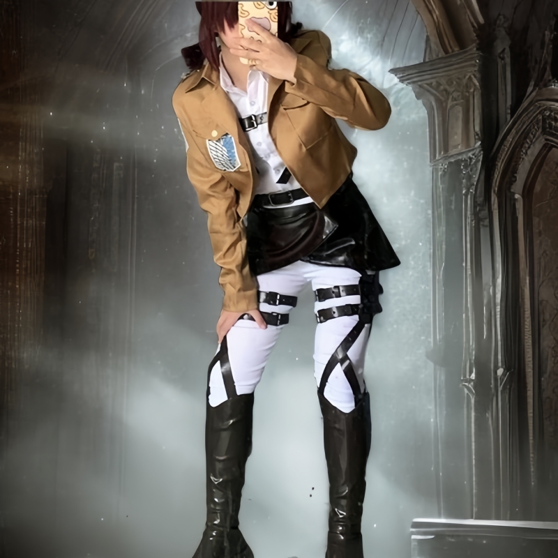 进击的巨人三笠角色扮演漫服套装