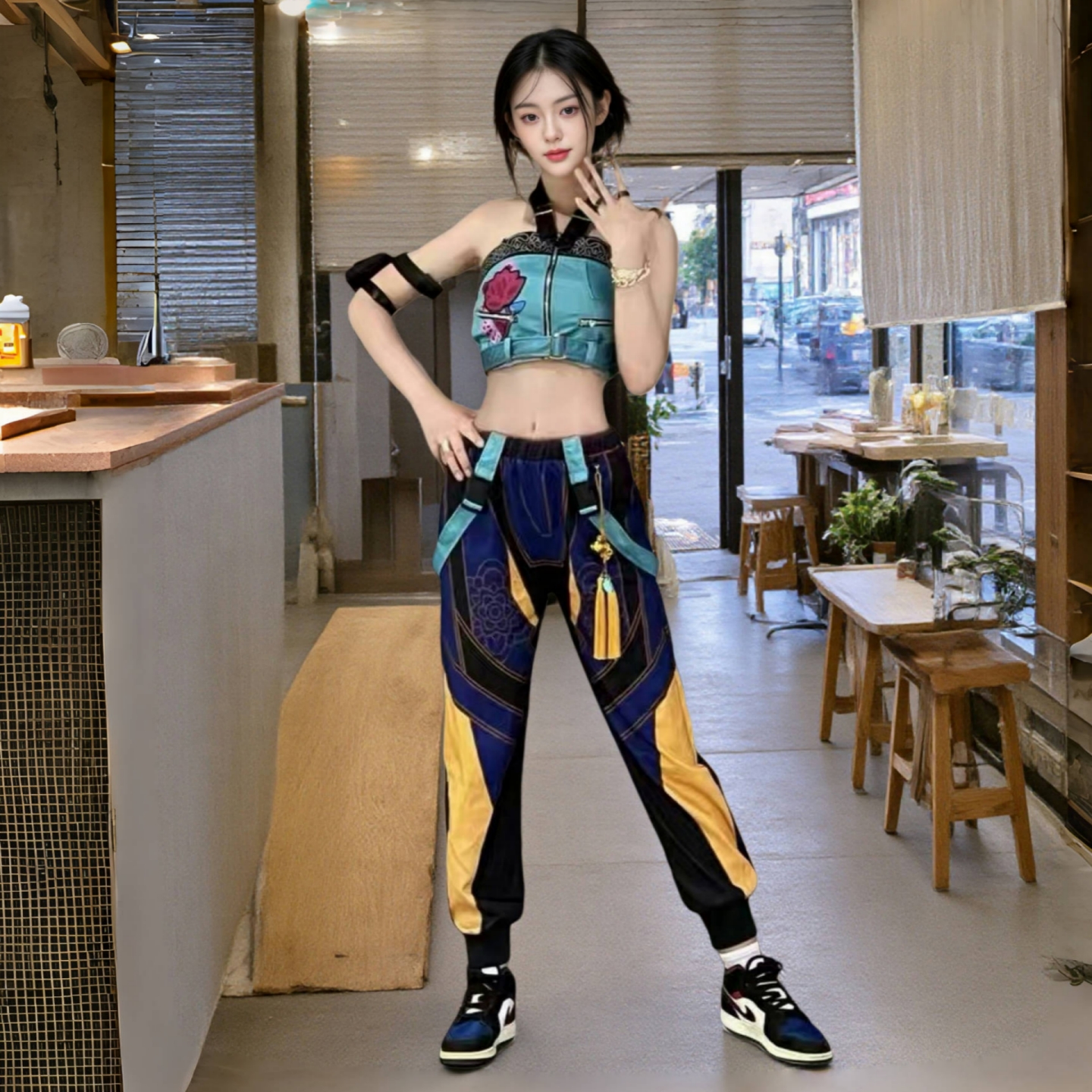 米拉佐伊鲁米二次元漫服男女套装