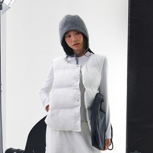 男女同款 高街加厚轻便棉保暖马甲 基础美式 11E