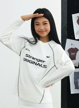 11E “选手”恒温暖皮运动秋冬季男女哈苏线修身显瘦T恤厚款上衣