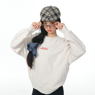 运动休闲长袖 11E 圆领美式 380g精梳棉毛圈秋冬基础款 卫衣 选手