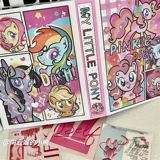 Пони, высококачественная мультяшная карточная книга, фотография, система хранения